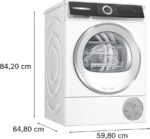 Bosch WQH246D3BY fehér-inox, 9kg, hőszivattyús szárítógép WQH246D3BY - Image 4