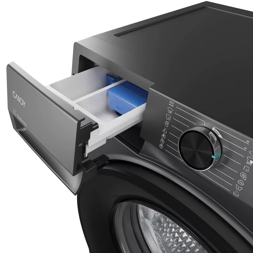 Candy BR 48SBL6G-S szürke,  elöltöltős, max.1400ford., 8kg mosógép BR 48SBL6G-S - Image 3