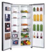 Candy CHSVN-174X inox, Side-by-Side, Hűtő:347L, Fagyasztó:185L, No frost hűtőszekrény - Image 4