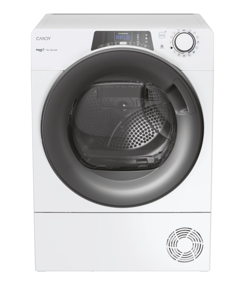 Candy_RP4_H7A2TRE_S_keskeny_7_kg_hoszivattyus_szaritogep-i42498018 Candy RP4 H7A2TRE-S fehér, 7 kg, hőszivattyús, keskeny, szárítógép RP4 H7A2TRE-S - Image 1
