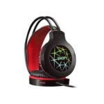 Snopy Snopy SN-GX7 CRAZY fejhallgató (2.0, mikrofon, USB+3,5mm jack, hang.szab., nagy-párnás, 2m kábel, fekete) 31380 - Image 6