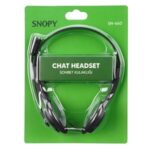 Snopy Snopy SN-660 Office fejhallgató (mikrofon, 3.5mm jack, hangerőszabályzó,  fekete) 265 - Image 2