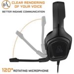 The G-Lab The G-Lab KORP COBALT/B mikrofonos fejhallgató (3,5mm Jack, hangerőszabályzó, nagy-párnás, fekete) KORP-COBALT/B - Image 3