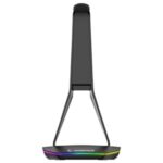 Rampage Rampage TOWER T14 fejhallgató állvány (fekete, műanyag, USB HUB, RGB) 39067 - Image 3