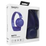Snopy Snopy SN-XBK33 BATTY Blue Vezeték nélküli fejhallgató (Bluetooth/AUX/TF Card, hang.szab., mikrofon, kék) 36838 - Image 2