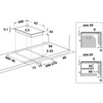 Whirlpool FŐZŐLAP BEÉPÍTHETŐ  INDUKCIÓS WRD 6030 B - Image 2