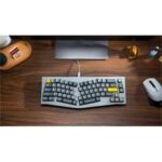 Keychron Keychron Q8 Swappable RGB Backlight Knob ISO USB billentyűzet barebone, szürke Q8-F2 - Image 4