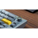 Keychron Keychron Q8 Swappable RGB Backlight Knob ISO USB billentyűzet barebone, szürke Q8-F2 - Image 2
