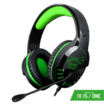Spirit of Gamer Spirit of Gamer PRO-H3 Xbox fejhallgató (Xbox One/Series X/S, mikrofon, 3.5mm jack, hangerőszabályzó, 1m kábel, zöld) MIC-PH3XXS
