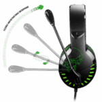 Spirit of Gamer Spirit of Gamer PRO-H3 Xbox fejhallgató (Xbox One/Series X/S, mikrofon, 3.5mm jack, hangerőszabályzó, 1m kábel, zöld) MIC-PH3XXS - Image 8