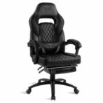 Spirit of Gamer Spirit of Gamer MUSTANG Black szék (állítható dőlés/magasság, kihajtható lábtartó, max.120kg-ig) SOG-GCMBK