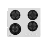 Evido Evido Murano 60W üveg gáz főzőlap, 60cm, fehér HGM6WW.2