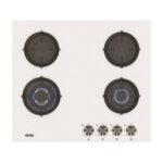 Evido Evido Murano 60W üveg gáz főzőlap, 60cm, fehér HGM6WW.2 - Image 2