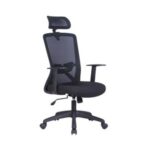 Noname Joy irodai forgószék, szövetborítás, állítható dőlésszögű fejtámla, fekete BBSZV418