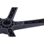 Noname Joy irodai forgószék, szövetborítás, állítható dőlésszögű fejtámla, fekete BBSZV418 - Image 5