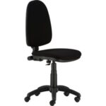 Noname Megane irodai forgószék, szövetborítás, fekete lábkereszt, fekete MEGANE C.11 FEKETE
