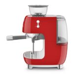 Smeg Smeg EGF03RDEU őrlővel kombinált eszpresso kézi kávéfőzőgép, 50-es évek retro design, piros EGF03RDEU - Image 4