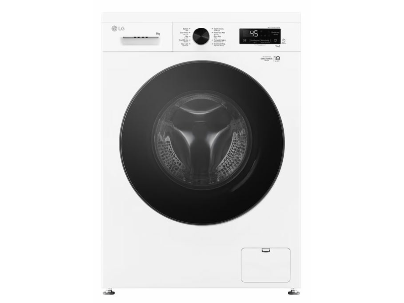 LG_F4X1009NWB_eloltoltos_mosogep-i43013529 LG F4X1009NWB fehér, elöltöltős, max.1350ford., 9 kg, mosógép F4X1009NWB - Image 1