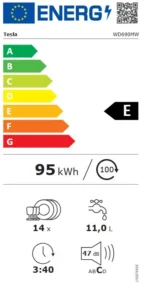 Tesla MOSOGATÓGÉP 14 TERÍTÉK WD690MW - Image 2