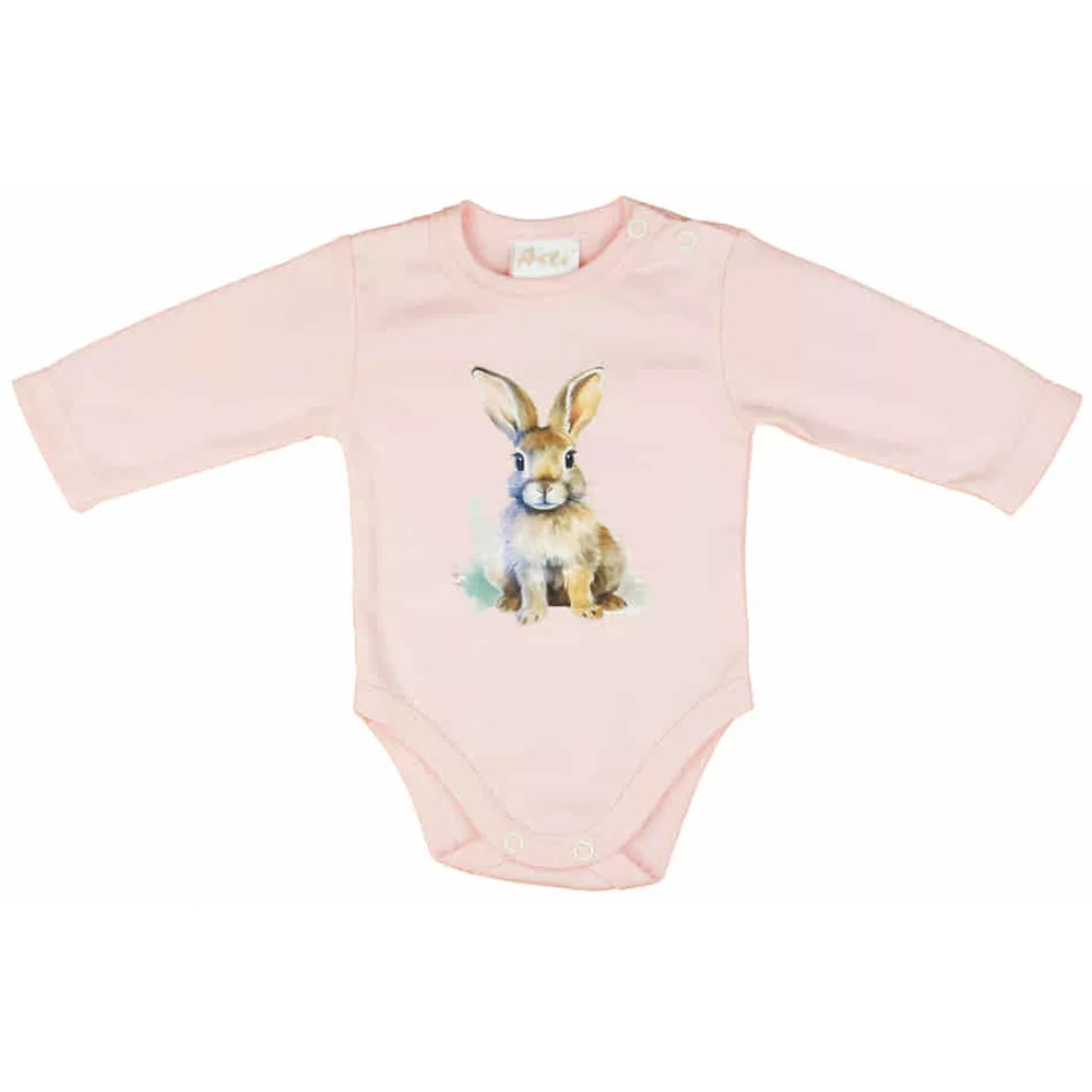 asti_kombidressz_hosszu_ujju_vallonpatentos_barack_nyuszi_01 Bébi hosszú ujjú kombidressz Vp. nyuszi barack 44 - Image 1