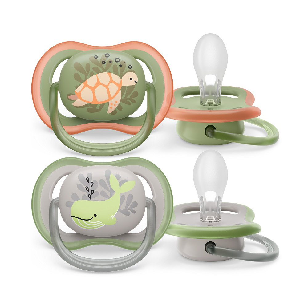 Philips AVENT játszócumi Ultra Air tengeri állatos 6-18hó fiús 2db - Image 1