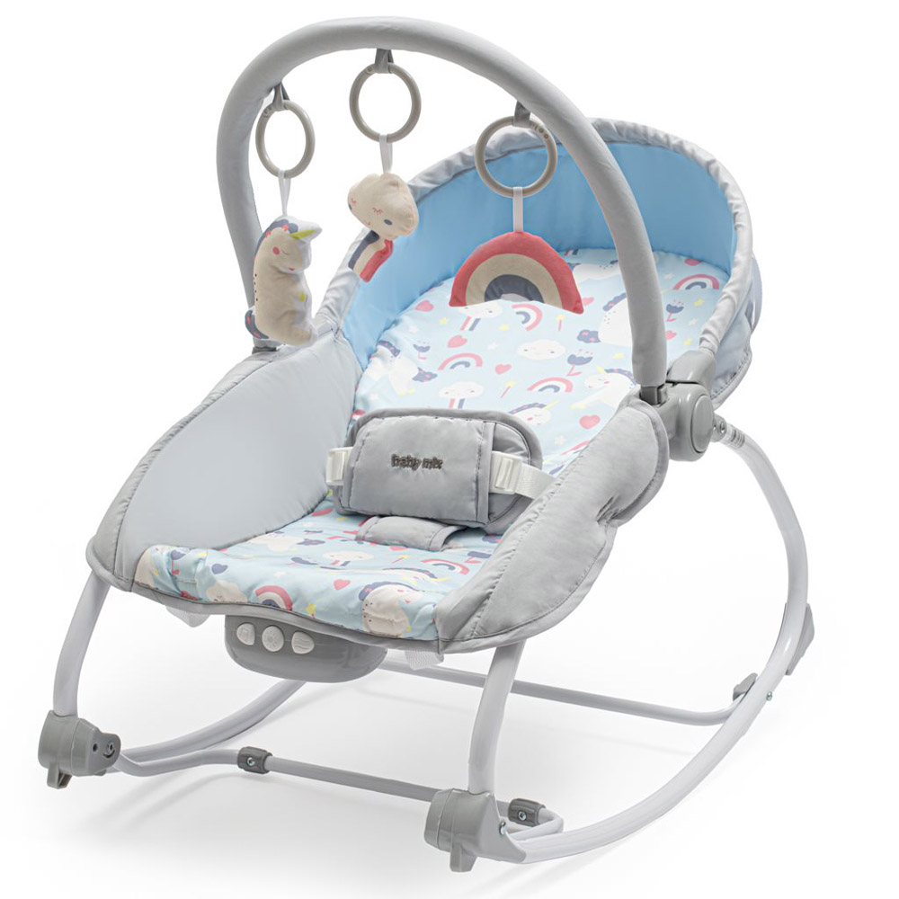 Baby Mix pihenõszék rezgõ zenélõ unicorn - Image 1