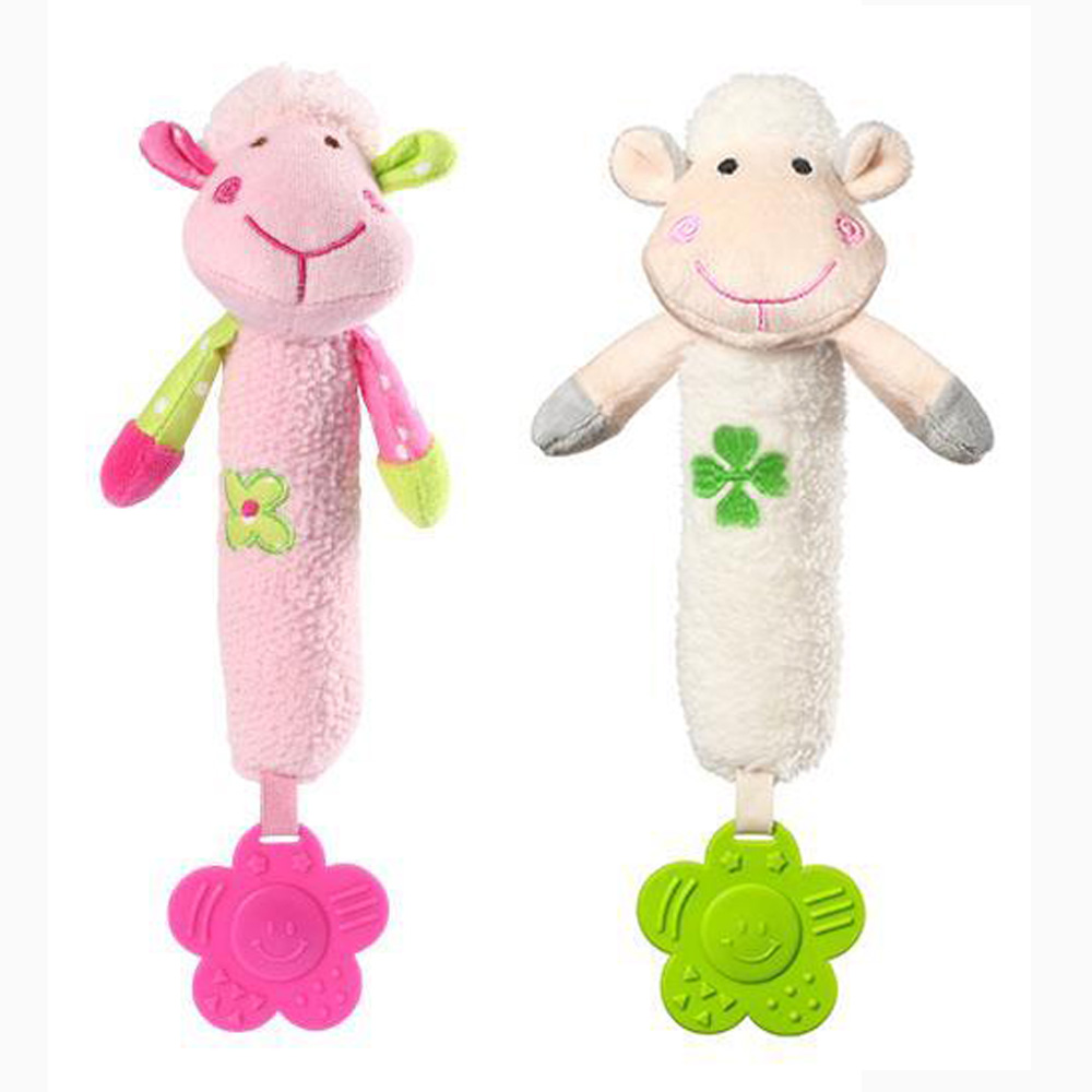 babyono_sipolo_barany_606_01 BabyOno sípoló Sweet Lambie bárány plüss 606 - Image 1