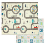 Fillikid játszószõnyeg szivacs Utca 180x200cm dobozban 2212-BOX01